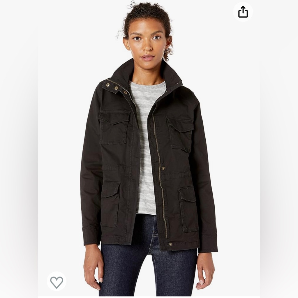 Amazon Essentials Zip Utility Jacket